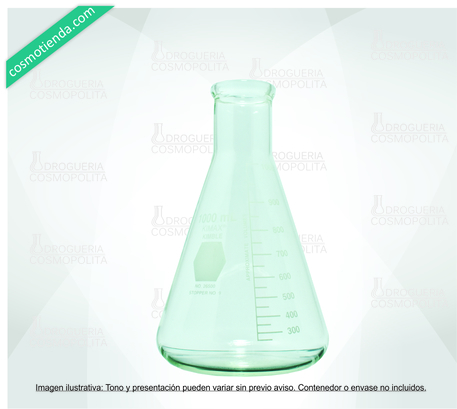 MATRAZ ERLENMEYER 1000 ML.  [   1 pza]